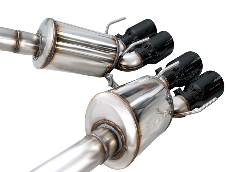 AWE Tuning 09-13 Chevrolet Corvette 6.2L Touring Edition Axle-Back Exhaust w/ Diamond Black Tips - Image 9