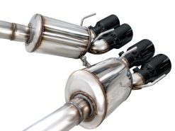 AWE Tuning 05-07 C6 Chevrolet Corvette 6.0L Touring Edition Axle-Back Exhaust w/ Diamond Black Tips - Image 9