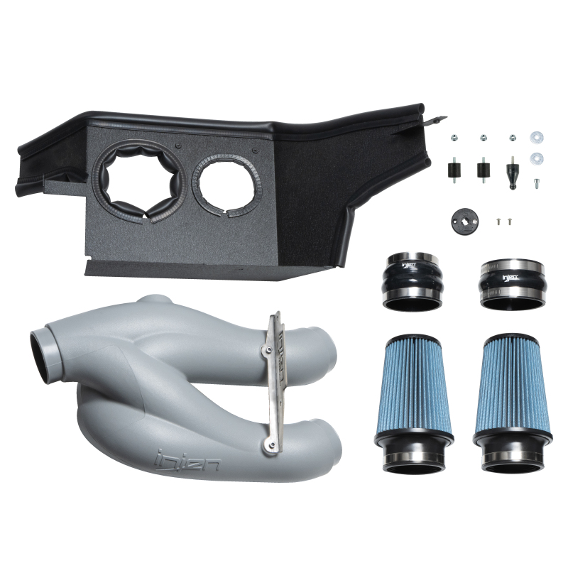 Injen 15-25 Ford F150 / 18-24 Ford Expedition Cement Grey Power-Flow Air Intake System - Image 2