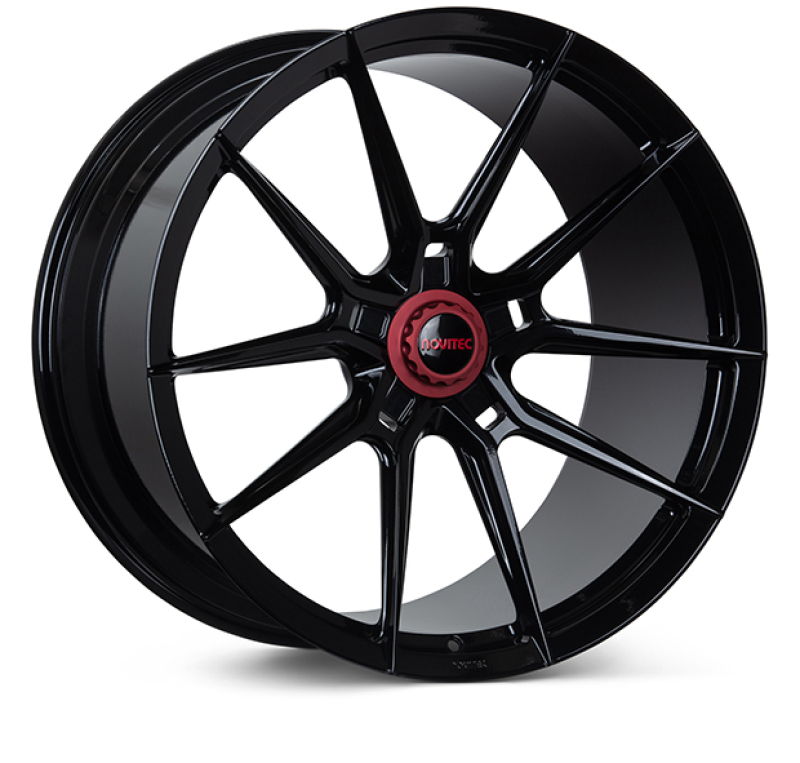 Vossen x Novitec NF10 22x12.5 - 5x114.3 BP - ET46 - Gloss Black Ferrari 812 Superfast/GTS Rear Wheel - Image 5