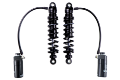 Ohlins 14-26 Harley FL Touring STX 36 Twin Blackline 12in Blk Reservoir Shocks - Standard Springs