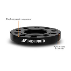 Mishimoto Wheel Spacers - 5x120 - 72.6 - 20 - M14 - Black