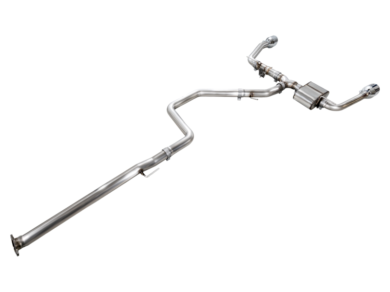 AWE Tuning 22-26 Hyundai Elantra N SwitchPath Cat-Back Exhaust - Chrome Silver Tips - Image 9