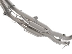 Alternative view of aFe 22-26 Ford Bronco V6 3.0L (tt) Vulcan Series 3in 304SS Cat-Back Exhaust System w/ Black Tips