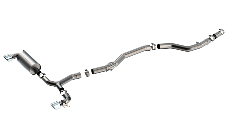 Borla 20-25 Toyota GR Supra ATAK Cat-Back Exhaust System w/ Chrome Tips - Image 2