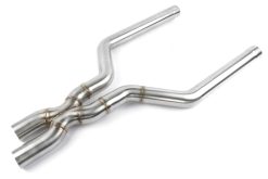 Dinan 20-23 BMW X5 M/X6 M (F95/F96) High Flow Middle Exhaust - 3.25in - Stainless Steel - Image 3