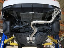 aFe POWER Takeda 2.5in 304 SS Cat-Back Exhaust w/ Polished Tips 22-25 Honda Civic L4-2.0L - Image 6