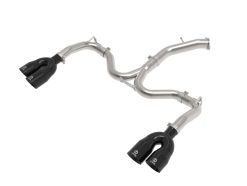 aFe 22-24 Kia Forte GT 1.6L 3in-2.5in 304 Stainless Steel Axle-Back Exhaust w/ Black Tips