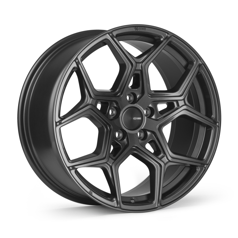Enkei Quest 19x8.5 / 5x120 BP / ET40 / 72.6mm Bore - Gloss Light Gunmetal Wheel