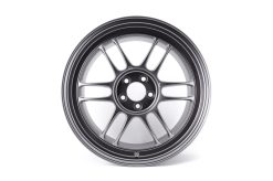 Enkei RPF1 17x9 5x100 35mm Offset 73mm Bore Dark Silver Wheel