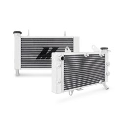 Alternative view of Mishimoto 03-08 Suzuki LTZ400 / Kawasaki KFX400 Aluminum Radiator
