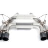 Dinan 15-20 BMW M3/M4 (F80/F82/F83) Free Flow Axleback Exhaust System - Black Tips