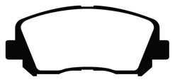 EBC 15+ Chrysler 200 2.4 Redstuff Front Brake Pads