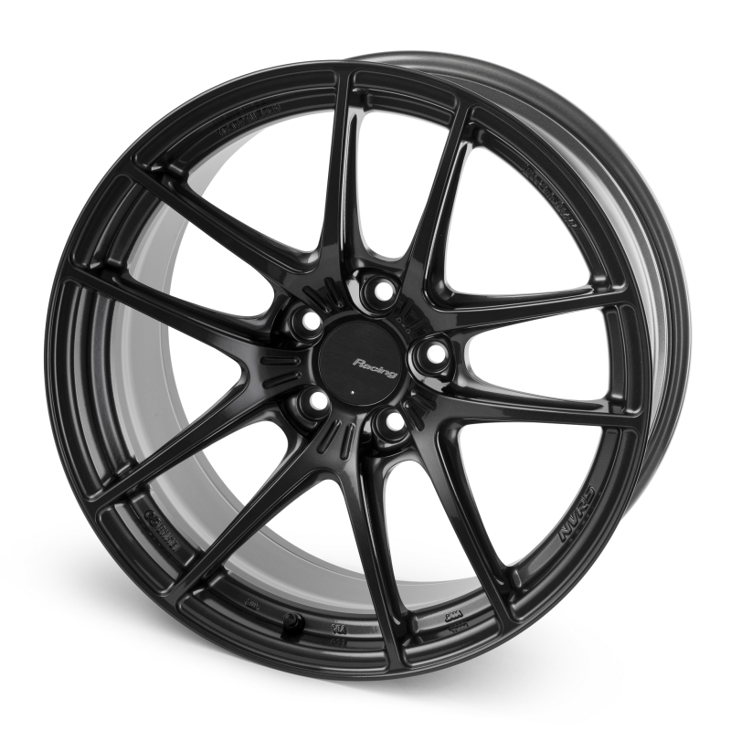 Enkei NVR5 18x10.5in / 5x114.3 BP / ET15 / 75mm Bore - Gunmetal Wheel