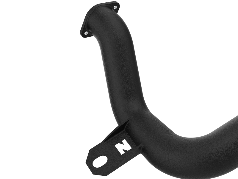 aFe 22-23 Hyundai Kona N L4 2.0L (t) BladeRunner 2-1/4in to 2-1/2in Aluminum Hot Charge Pipe - Black - Image 4