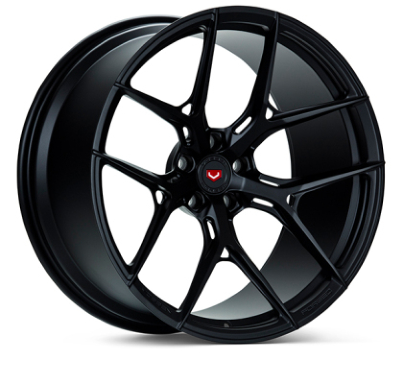 Vossen Forged S21-01 - 22X12.5 - ET68 - Centerlock - Satin Black Wheel - 992 Turbo S Fitment (Rear)