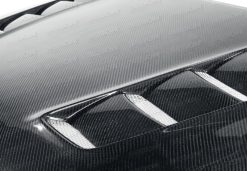 Alternative view of Seibon 08-09 Lexus IS-F (USE20L) TSII Style Carbon Fiber Hood