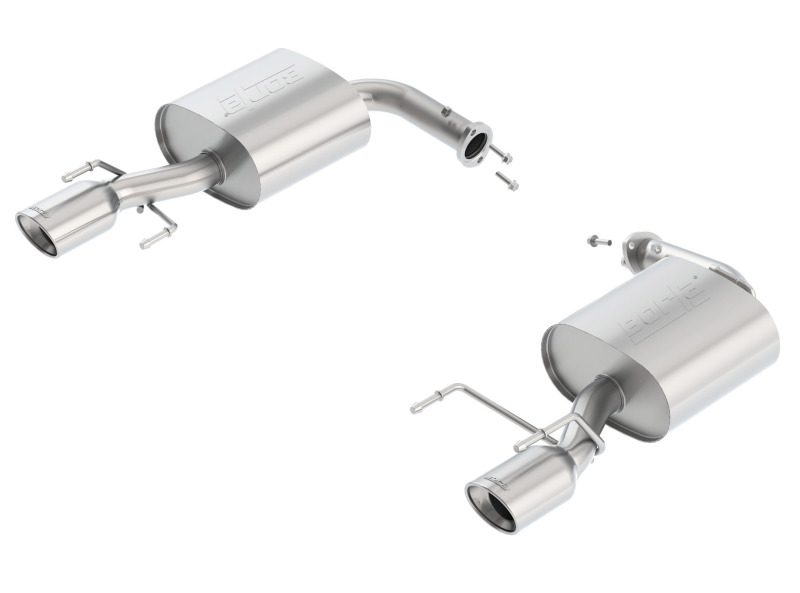 Borla 14-16 Toyota Camry 3.5L AT FWD 4DR 2.25in Touring Rear Section Exhaust 3.5in x 4.25in Tips - Image 2