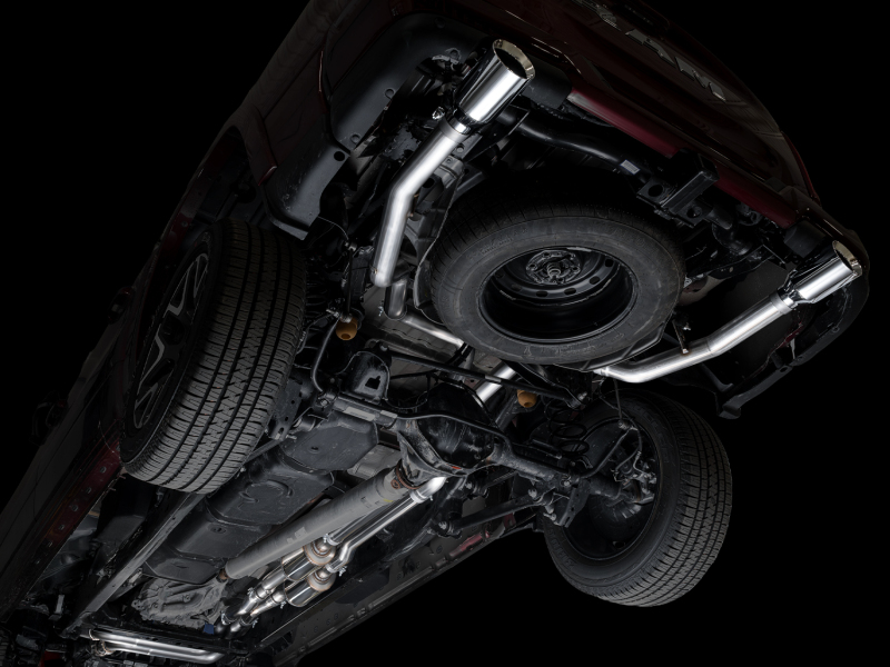 AWE Tuning 25+ RAM 1500 3.0TT 0FG Cat-Back Touring Exhaust - Chrome Silver Tips - Image 2