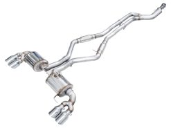 AWE Tuning 22-26 BMW M240i (G42) Touring Edition Exhaust - Chrome Silver Tips