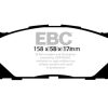 EBC 13+ Lexus ES300h 2.5 Hybrid Redstuff Front Brake Pads