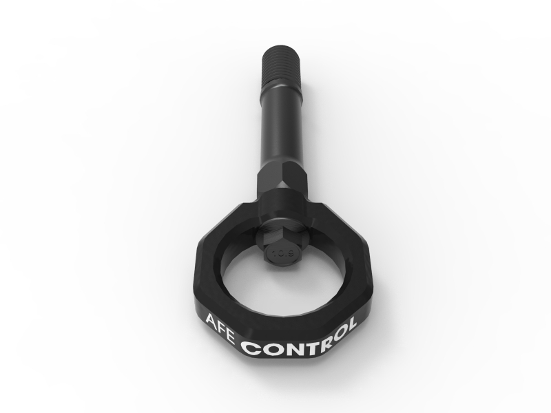 aFe CONTROL Front Tow Hook Nissan Z 23-25 V6-3.0L0 Black - Image 3