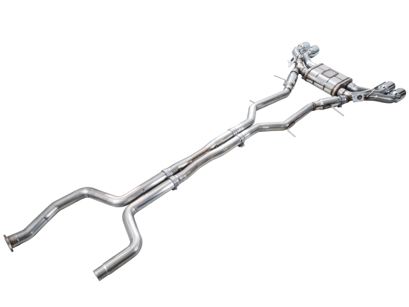 AWE Tuning 22-26 Cadillac CT5-V Blackwing SwitchPath Exhaust - Chrome Silver Tips - Image 12