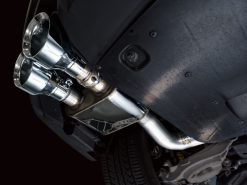 AWE Tuning 21-23 Ford Mustang Mach 1 SwitchPath Cat-Back Exhaust w/ Quad Chrome Silver Tips - Image 3