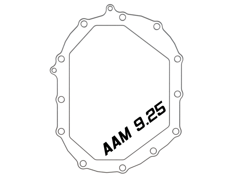 aFe Power Front/Rear Diff Cover Kit w/ Oil 11-19 GM Diesel Trucks V8 (AAM 9.25-12 & AAM 11.5-14) - Image 6