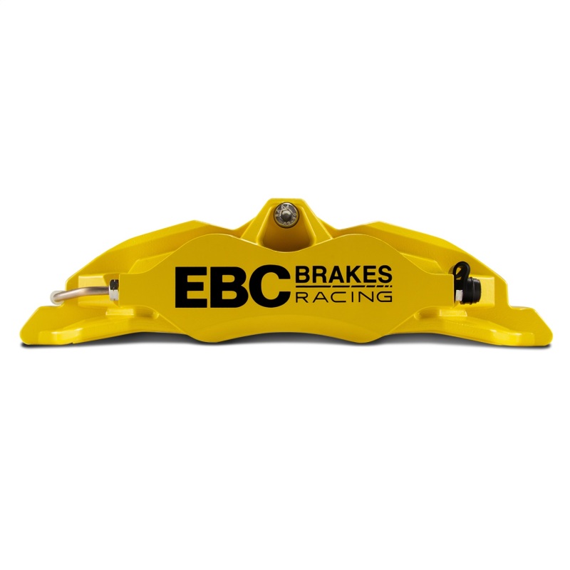 EBC Racing 01-07 Acura RSX Type S 2.0L Yellow Apollo-4 Calipers 330mm Rotors Front Big Brake Kit - Image 3