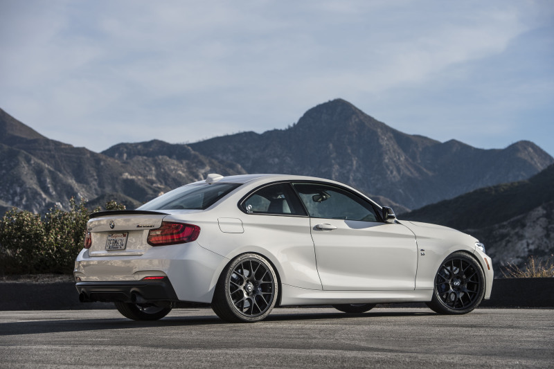 Dinan 14-16 BMW M235i (F22) w/o M-Performance Valence Free Flow Axleback Exhaust System - Black Tips - Image 2