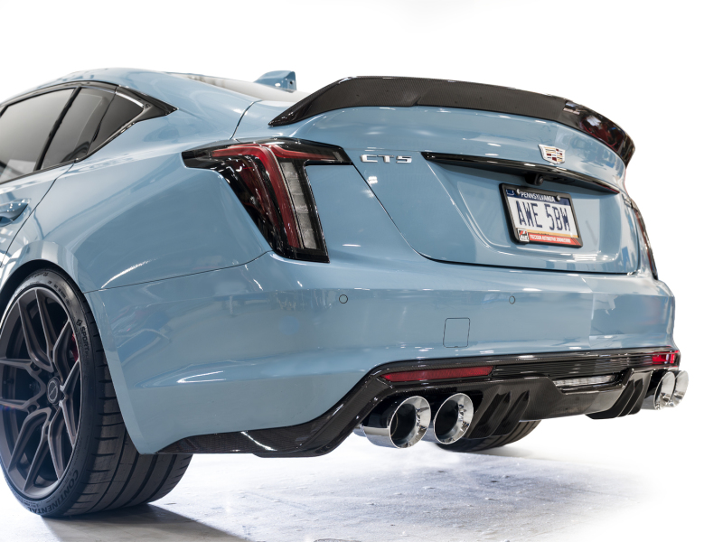 AWE Tuning 22-26 Cadillac CT5-V Blackwing SwitchPath Exhaust - Chrome Silver Tips - Image 13