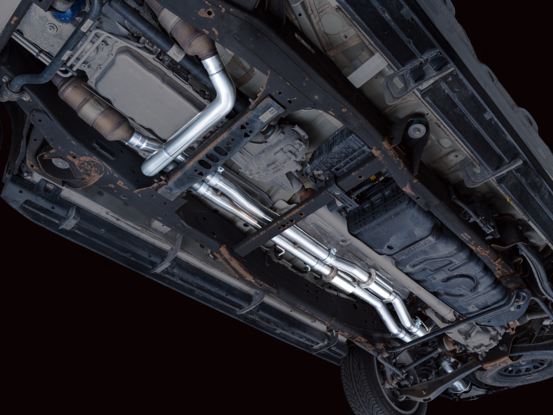 AWE Tuning 2021+ Cadillac Escalade 6.2L 0FG Dual Exit Exhaust System (Reuses OE Tips) - Image 3