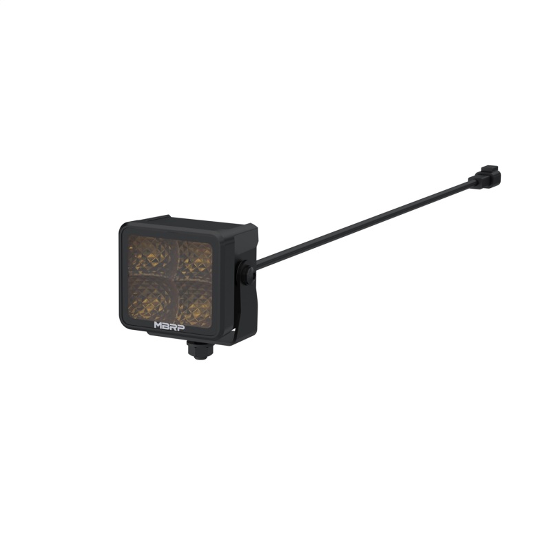 MBRP 2.75in Light Assembly, Amber Flood Beam Pattern