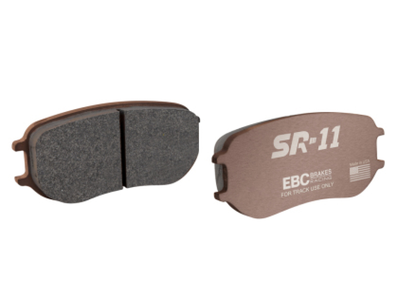 EBC Racing 15-19 Chevrolet Corvette (C7) Z06 6.2L Supercharged SR-11 Sintered Race Rear Brake Pads - Image 2