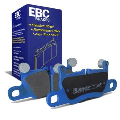 EBC 2016+ Porsche 911 (991/2 w/Cast Iron Rotors) 3.0TT Carrera Bluestuff Rear Brake Pads - Image 3