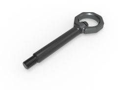 Alternative view of aFe 23-25 BMW M2 (G87) CONTROL Front / Rear Tow Hook - Gray
