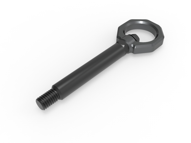 aFe 23-25 BMW M2 (G87) CONTROL Front / Rear Tow Hook - Gray - Image 2