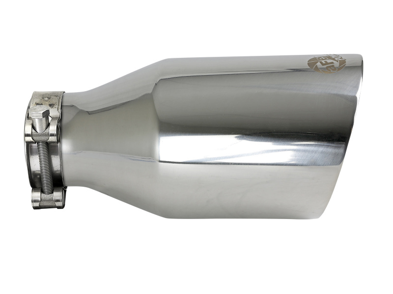 aFe MACH Force-Xp Universal Exhaust Tip 2-1/2 IN Inlet x 4-1/2 IN Outlet x 9 IN L - Image 2