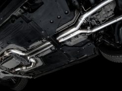 AWE Tuning 2021+ Cadillac CT4-V Blackwing SwitchPath Exhaust - Diamond Black Tips - Image 14