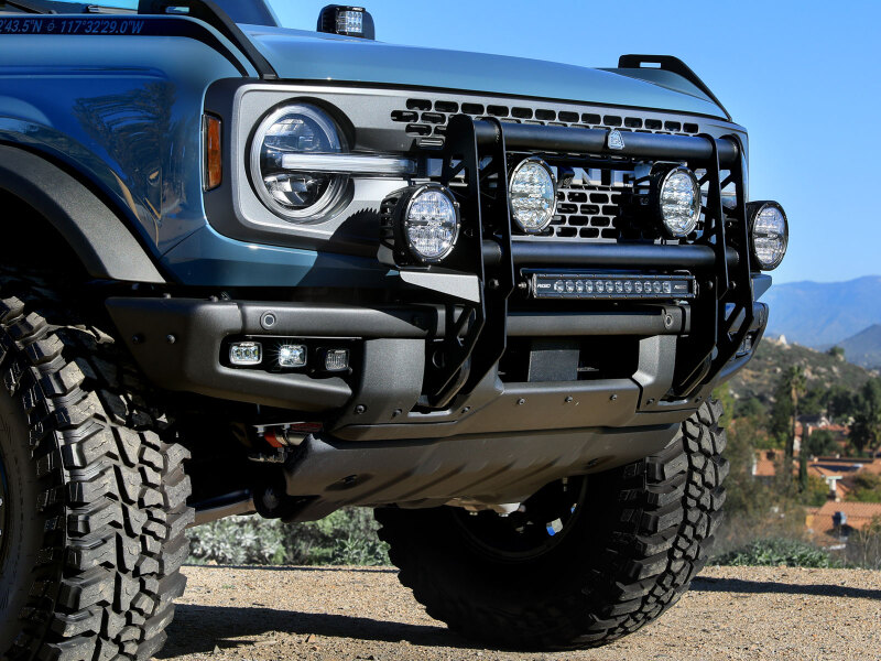 aFe 21-25 Ford Bronco Terra Guard Bull Bar w/ RIGID Lights - Image 5