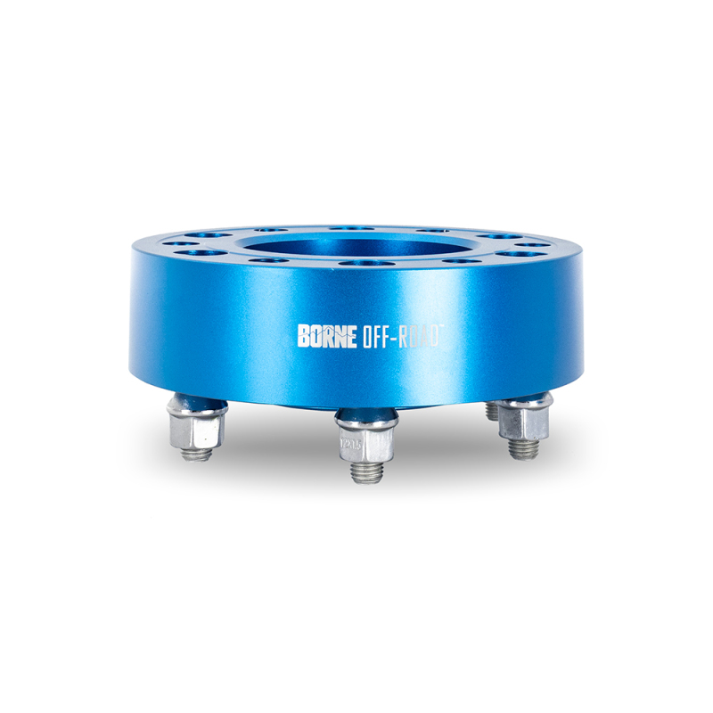 Mishimoto Wheel Spacers 5x150 110.1 50 M14 Blue - Image 3