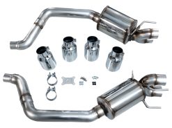 AWE Tuning 05-07 C6 Chevrolet Corvette 6.0L Touring Edition Axle-Back Exhaust w/ Chrome Silver Tips - Image 11