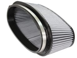 Alternative view of aFe Magnum FORCE Intake Rplcmnt Air Filter (11-3/8x4)IN F x (14x5-1/2)IN B x (12x3-1/2)IN T x 5IN H