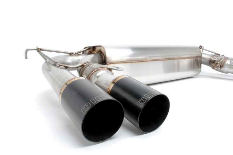 Dinan 15-19 BMW X5 M/X6 M (F85/F86) Free Flow Axleback Exhaust System - Black Tips - Image 4