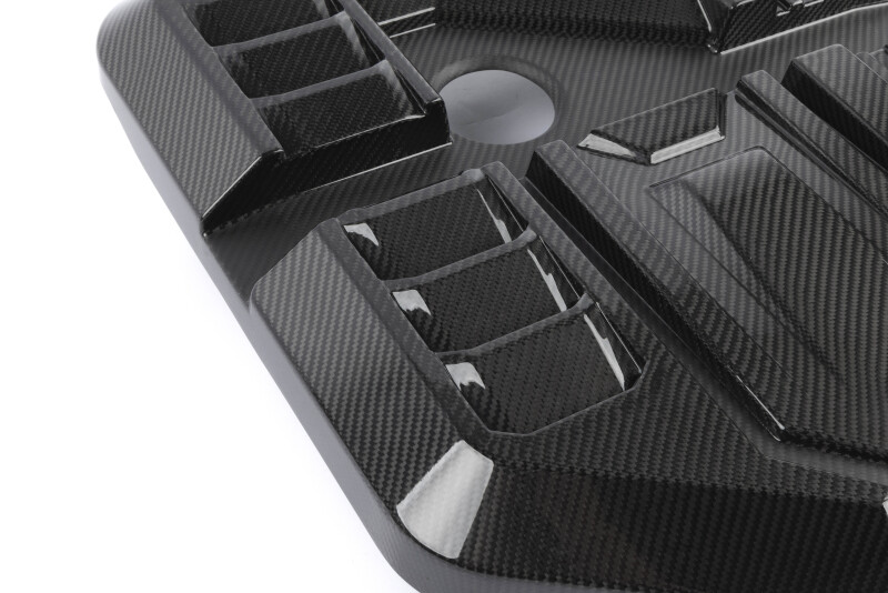 Dinan 21-27 BMW M2/M3/M4 (G80/G82/G87) Gloss Carbon Fiber Engine Cover w/Matte Accents - Image 16