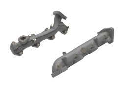 aFe BladeRunner Ported Ductile Iron Exhaust Manifold Ford Diesel Trucks 15-19 V8-6.7L (td)