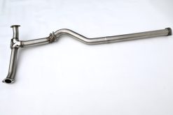 Alternative view of Invidia 22+ Subaru WRX 3in. Straight Mid-Pipe