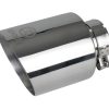 aFe Takeda Universal Exhaust Tip 2-1/2 IN Inlet x 4-1/2 IN Outlet x 7 IN L- Polished