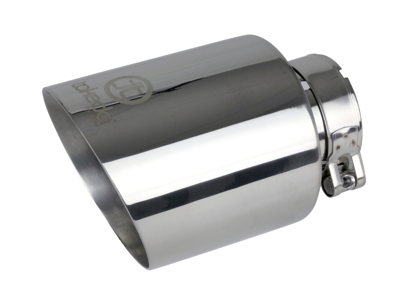 aFe Takeda Universal Exhaust Tip 2-1/2 IN Inlet x 4-1/2 IN Outlet x 7 IN L- Polished